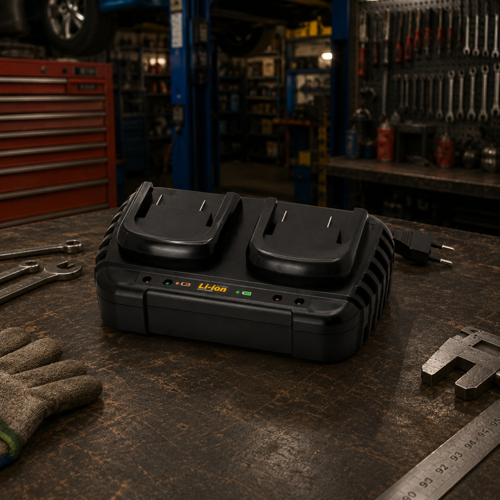 Зарядний пристрій для літій-іонних акумуляторів  Procraft Charger20/2,Li-ion зарядне 20 В Львів - фото 1
