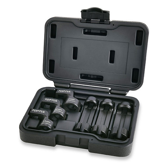 Набір головок для зняття датчиків температури вихлопних газів 6 од. TOPTUL JGAI0604 Одеса - фото 1