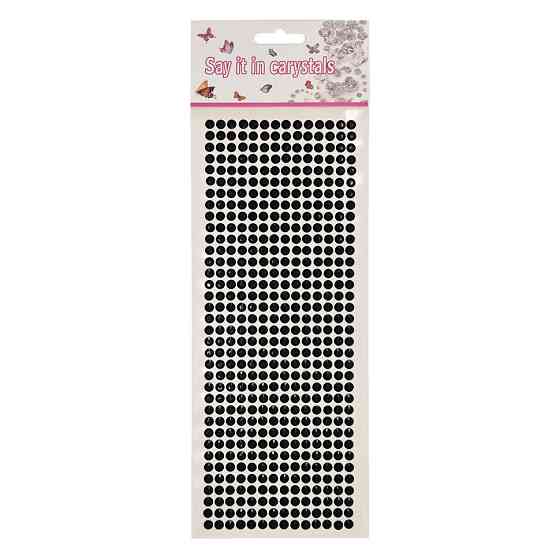 Наклейки декоративные XY-004(Black) на планшетке 504 шт Винница