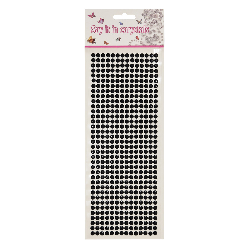 Наклейки декоративные XY-004(Black) на планшетке 504 шт Винница - изображение 1