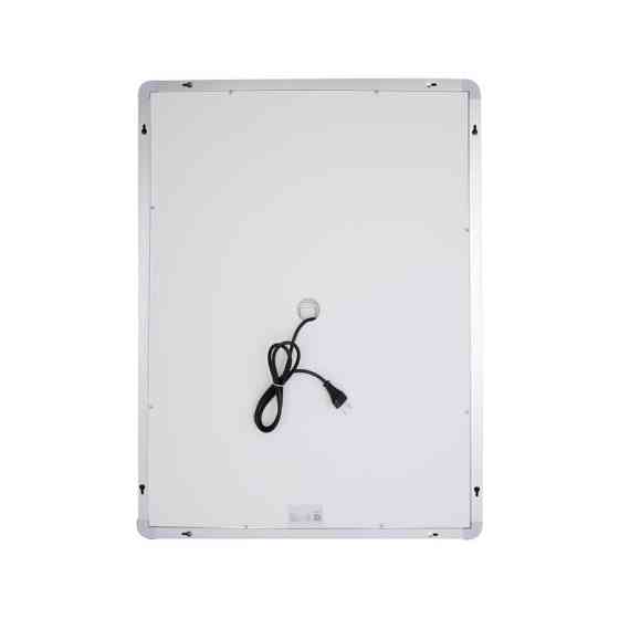Дзеркало прямокутне сенсорне для ванни Qtap Mideya (MI3) 600х800 з LED-підсвіткою Touch, з антизапотіванням Харків