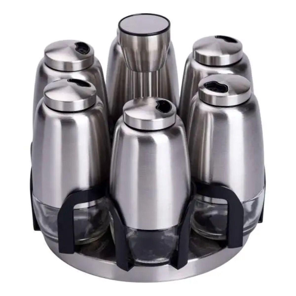 Карусель для спецій, 6 баночок, 15x15 см Київ - фото 2