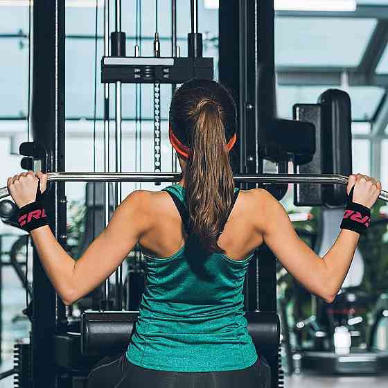 Бинти для зап'ясть (кистьові бинти) RDX W2 Gym Wrist Wraps Pink Pro Каменское