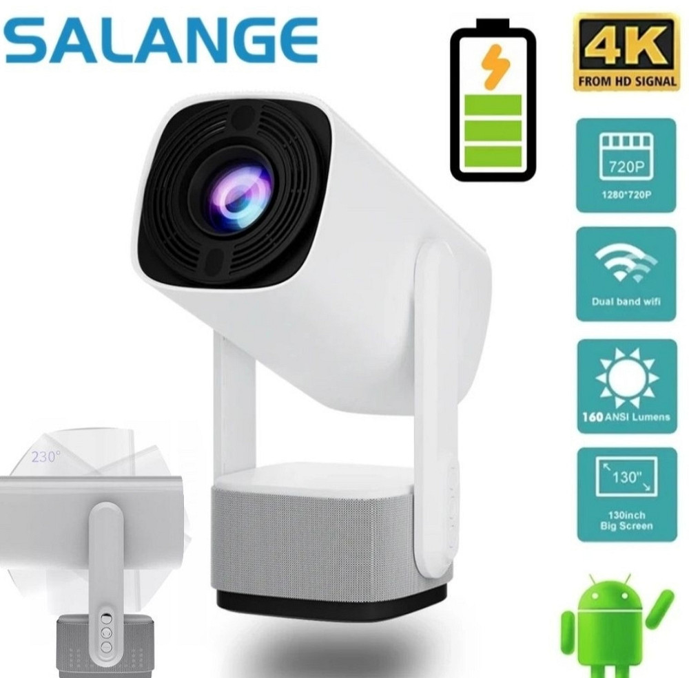 Проектор безпроводной: K2 Freestyle 4K с Аккумулятором , Телевизор Smart Киев - изображение 1