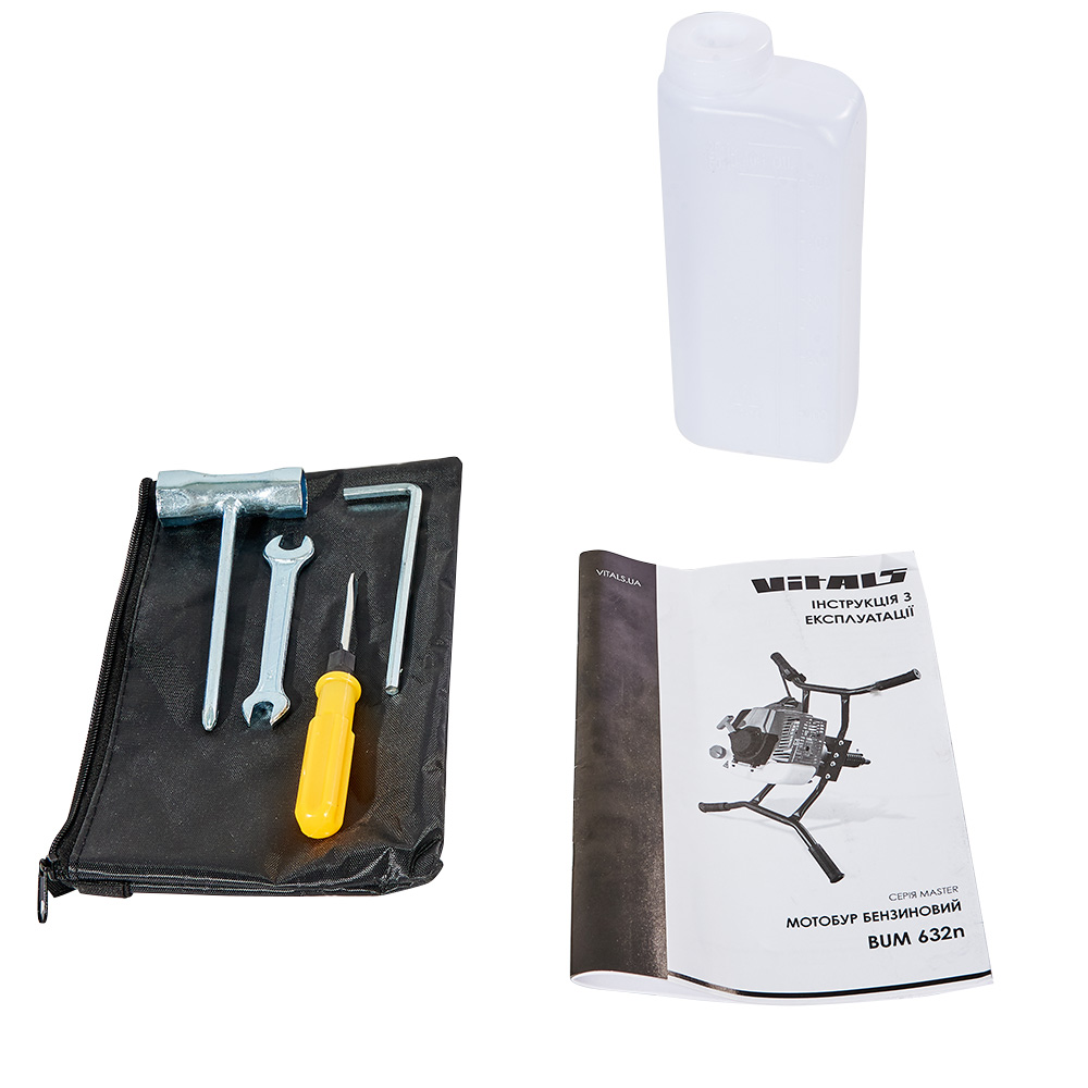 Мотобур бензиновый Vitals Master BUM 632n: максимальный бур 400мм, 2.2 кВт, 10000 об/мин. (195628) Киев - изображение 9