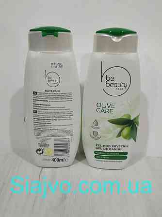 Гель-Крем для душу Be beauty з оливковою олією 400 ml. Польща. Львів