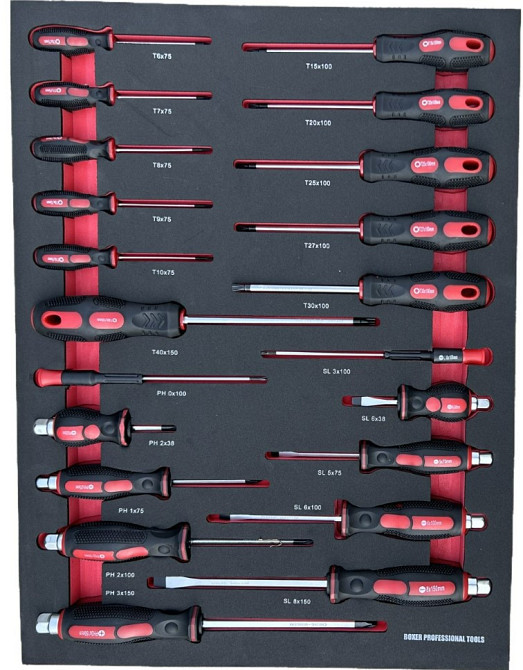 BX-015 Сервисный Шкаф с Инструментами 356 Элементов, 7 Ящиков, Металлическая, Комплект для Мастерской Одесса - изображение 4