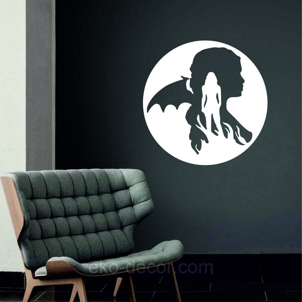 Декоративне настінне Панно «Ангел та Демон», Декор на стіну Київ - фото 2