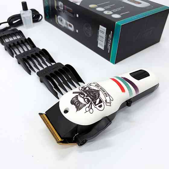 Малошумна машинка для стрижки волосся VGR V-699, Машинка для стрижки волосся з мотором FG-56 Київ
