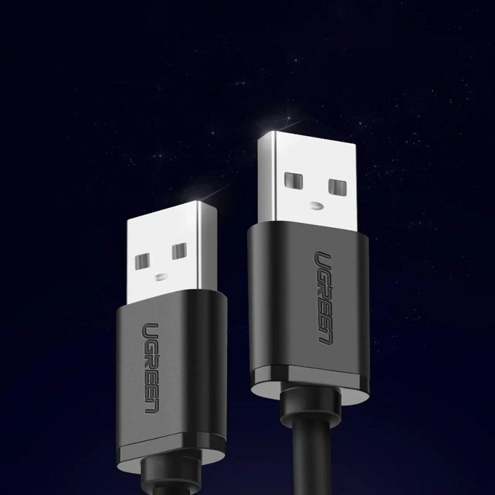 Кабель UGREEN USB 2.0 A Male to A Male Cable 2m (Black) UGR-10311 Одеса - фото 4