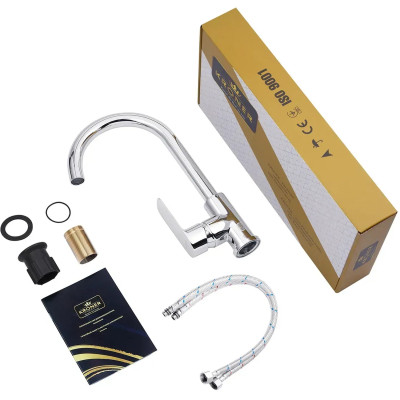 Смеситель Kroner Main-C030 (CV020441) Винница - изображение 8