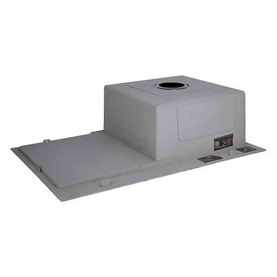 Мийка для кухні інтегрована Lidz Handmade H7849BL крило зліва Brushed Black PVD 3,0/1,0 мм LDH7849BLPVD43624 Київ