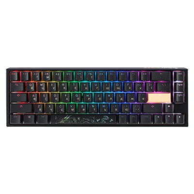 Клавіатура Ducky One 3 SF Cherry MX Red RGB UA USB Black (DKON2167ST-RUAPXCLAWSC1) Вінниця - фото 1