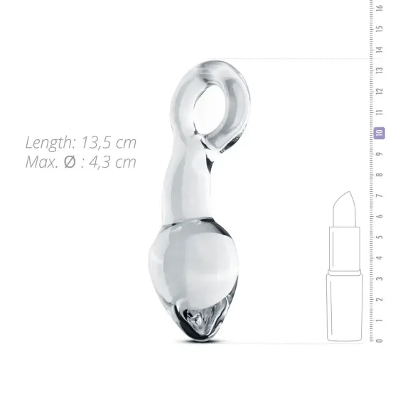 Скляний стимулятор простати Gildo Glass Prostate Plug No. 13 Львів