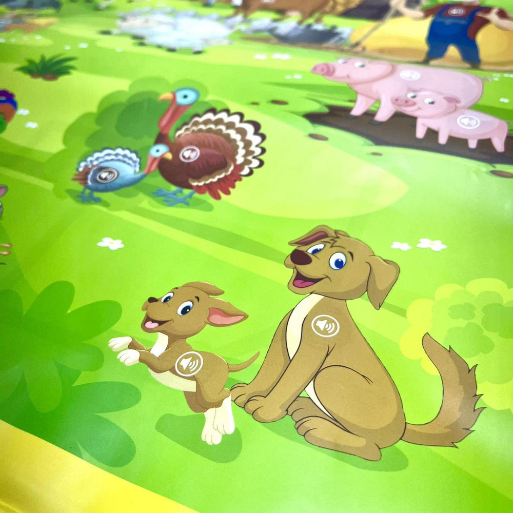 Плакат Limo toy зі звуками тварин казки пісні українська мова (FT 0020) Чернігів - фото 4