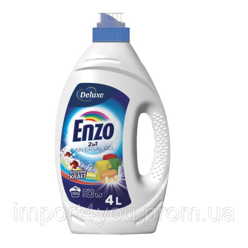 Deluxe Enzo 2w1 100p/ 4l универсальный стиральный гель Харьков - изображение 1