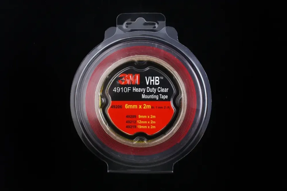 Скотч 2-сторонній прозорий 1.0мм 3M 6м х 2м Вінниця - фото 2