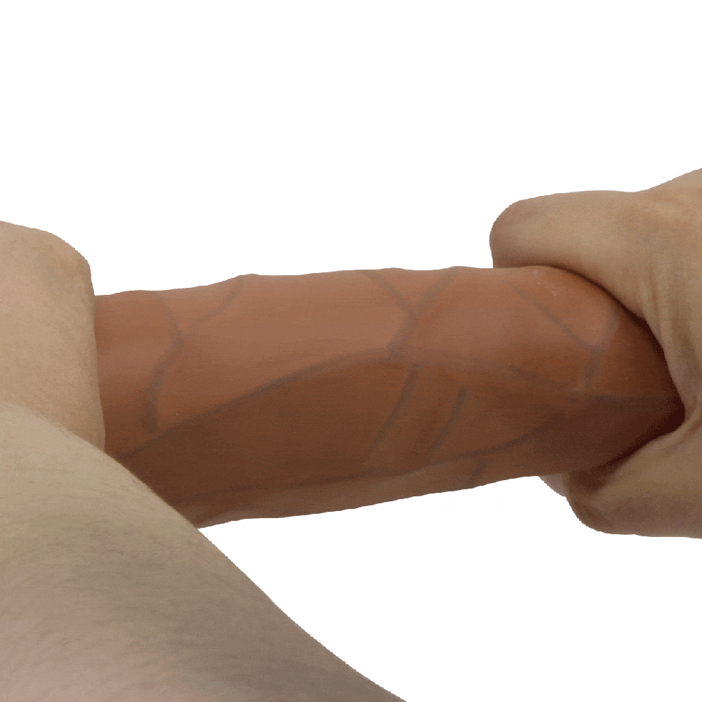 Фалоімітатор - Barbara Alcmene Dildo 9,8" Brown Sex Aura Київ - фото 9
