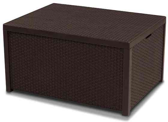 Стіл-скриня для саду пластиковий Keter Arica, коричневий Київ