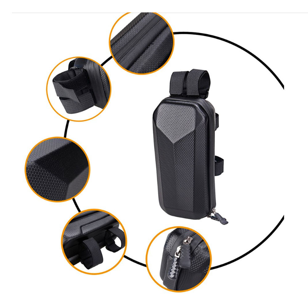 Сумка для электросамоката, скутера водонепроницаемая B-SOUL Черная Бровары - изображение 9