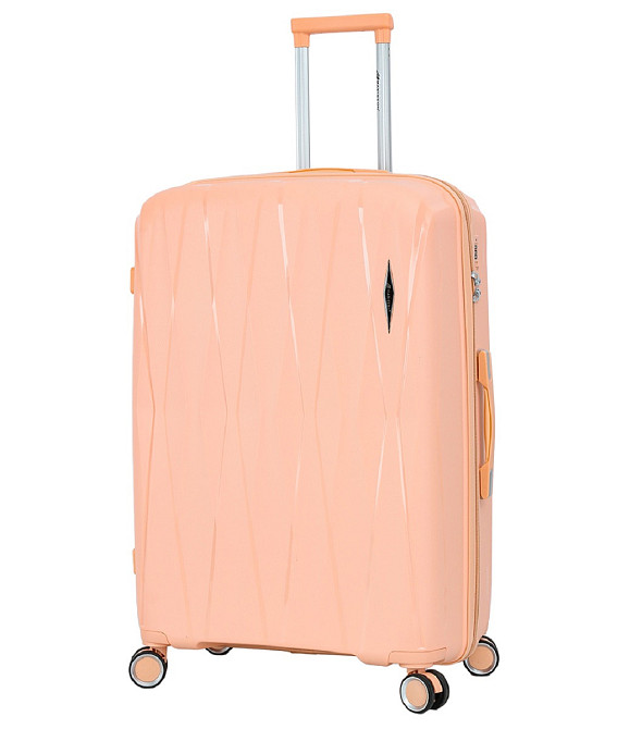 Чемодан полипропиленовый MADISSON 51103 большой 77 см коралловый Киев - изображение 1
