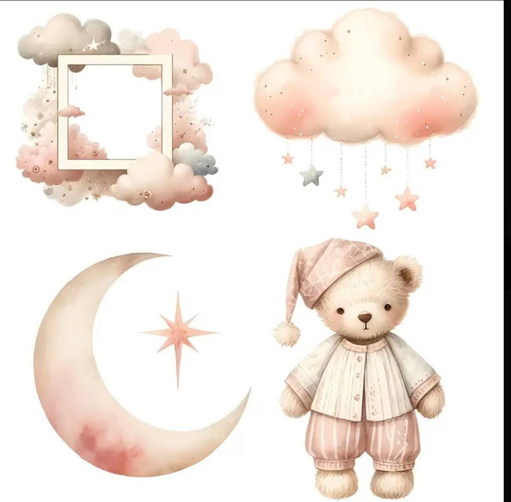 Набір наліпок для скрапбукінгу, 20 шт Київ - фото 2