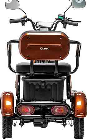 Електроцикл Corso Logan 2025 (1200W 72V/23Ah) - Коричневий. Харків