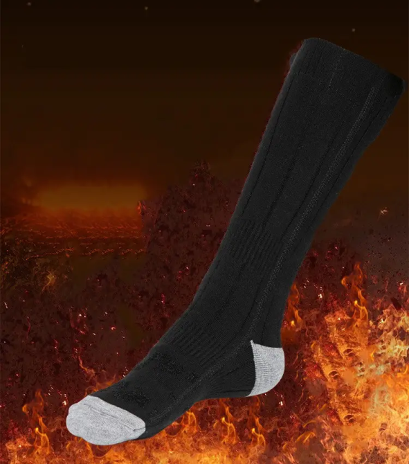 Носки с подогревом ZBHSWZ04 без блока питания 38-44р. (Черные) Винница - изображение 3