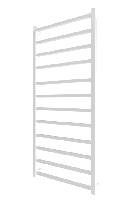 Полотенцесушитель водяной Mario Токио 1200х530/500 белый глянец Киев - изображение 1