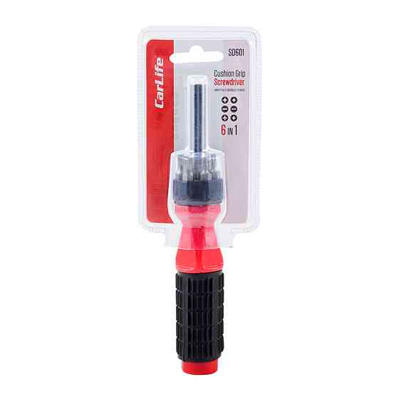 Викрутка з силовою ручкою 6в1 CarLife Киев