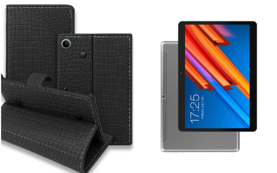 Книжка-трансформер для планшета Teclast M20, M20 4G, колір Black Krokodil Black Київ