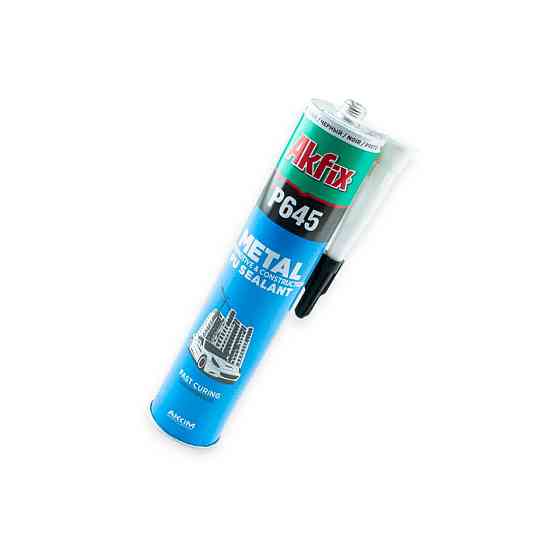 Герметик поліуретановий універсальний Akfix P645 310 мл, чорний Мукачево