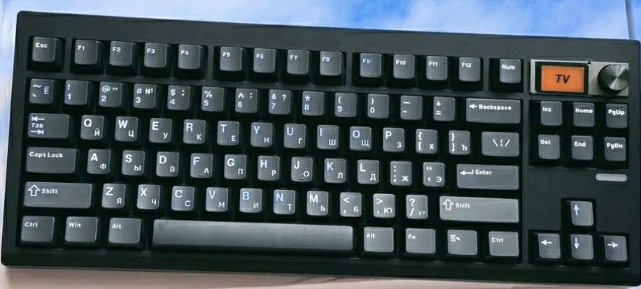 Zuoya GMK87 кастомная механическая хотсвапная беспроводная с экраном и КноБ. Харьков - изображение 5