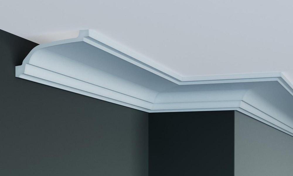 Карниз полиуретановый гладкий Gaudi Décor P 893 Днепр - изображение 3