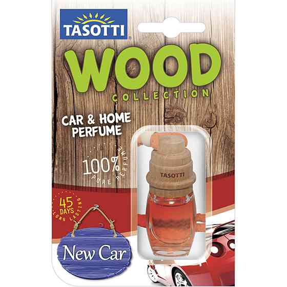 Ароматизатор для авто пробка "Wood" New Car (Нова машина) 7мл Tasotti Вінниця