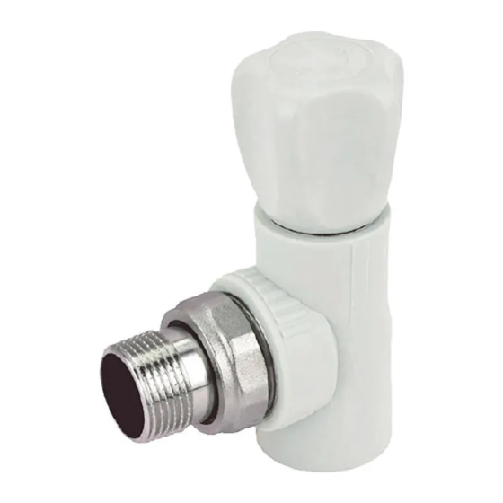 Вентиль радіаторний кутовий PPR 20x1/2 (Koer K0167.PRO) (KP0216) Київ