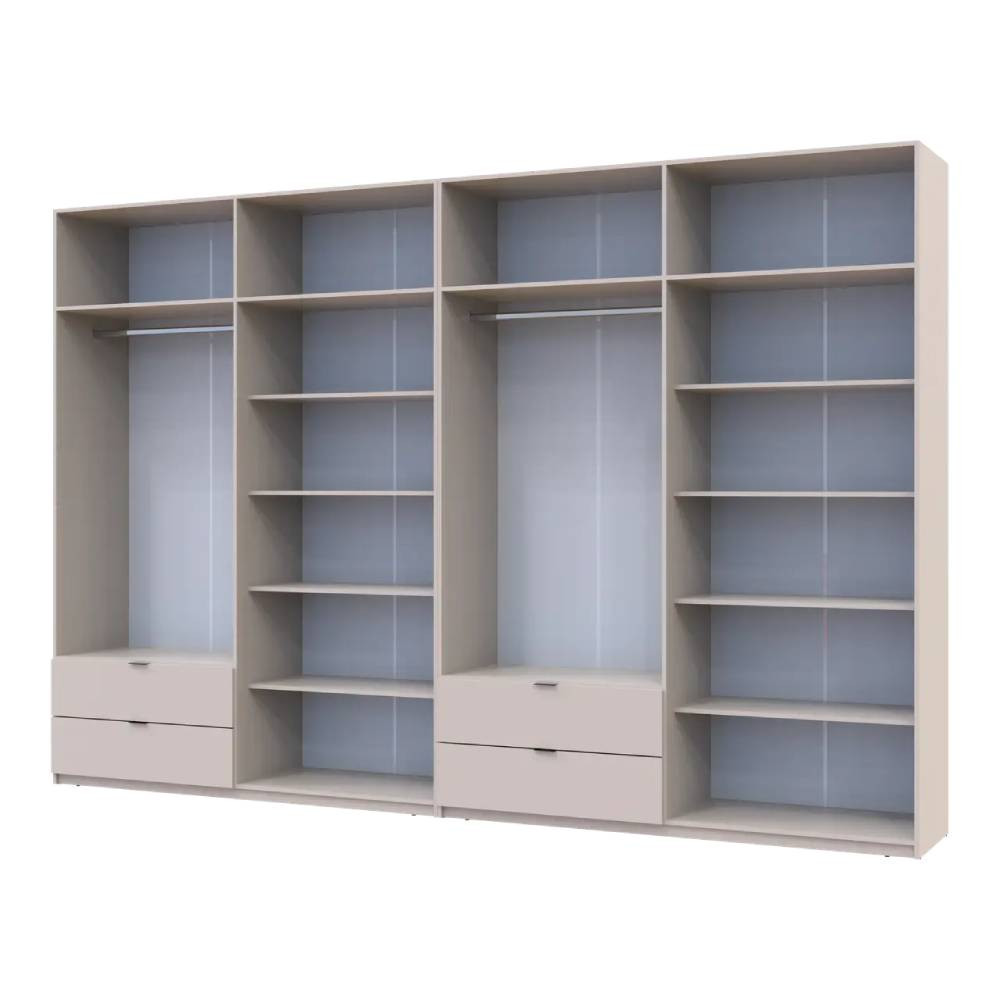 Шкаф для одежды Doros Лукас Кашемир 4+4 ДСП 360х50х240 DRS-011722 (42005144) Львов - изображение 3