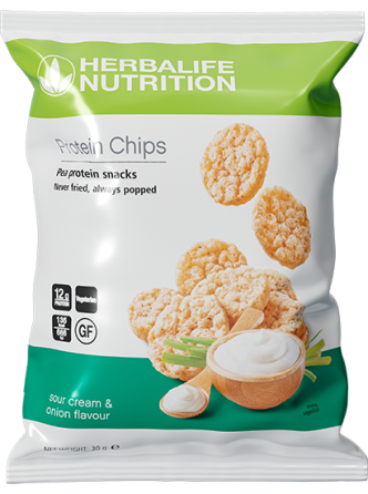 Протеїнові Чіпси зі смаком Барбекю та Сметана з цибулею , Чіпси 2 смаки, Протеїнові снеки Гербалайф Herbalife Дніпро