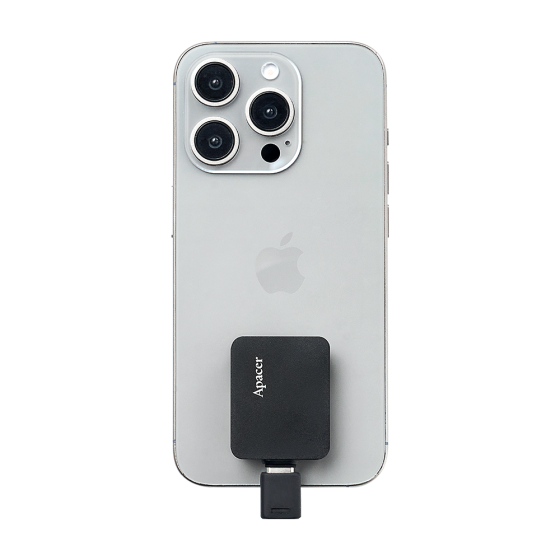 Портативний SSD Apacer AS714 1TB USB 3.2 Gen.2 Read/Write 1000MB/s Black Київ