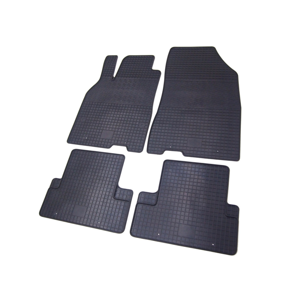 Резиновые коврики в салон Renault Megane III (2008-2015), Renault Fluence (2008-2015), 4 шт. Polytep Чортков - изображение 3