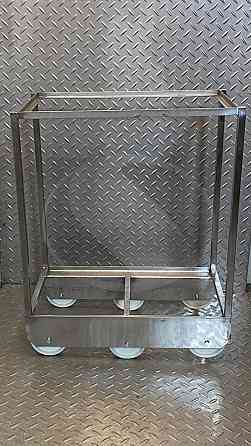 Евро-тележка с полкой для пластиковых ящиков Киев