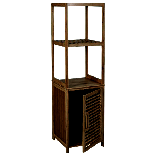 Пенал підлоговий для ванної "Далхарт" капучино Миколаїв - фото 1