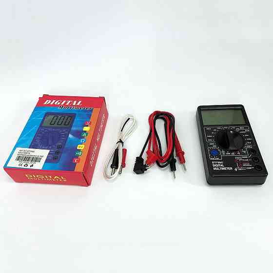 Тестер электрический мультиметр DT 700C, Точный автомобильный мультиметр, Мультиметр HU-690 для электротехники Киев