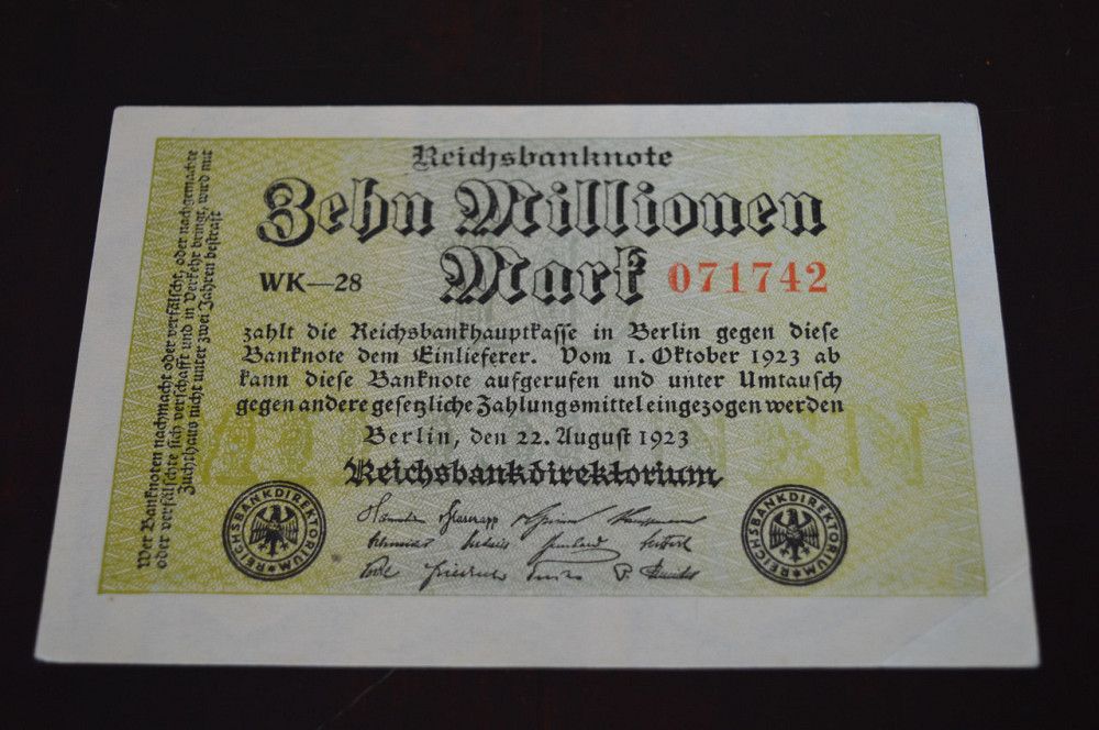 Германия, 10000000 марок (10 миллионов), 1923 г (071742) Полтава - изображение 1