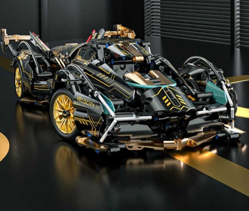 Конструктор Technic 1280 деталей Super car v12 з радіо куруванням маштаб 1:14 Ламборджині супер кар Киев - изображение 8