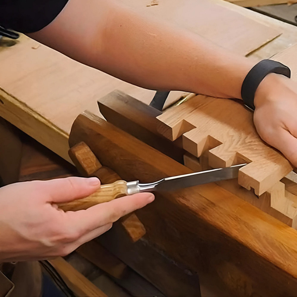 Набір різців по дереву 12 шт в чохлі SBR Київ - фото 2