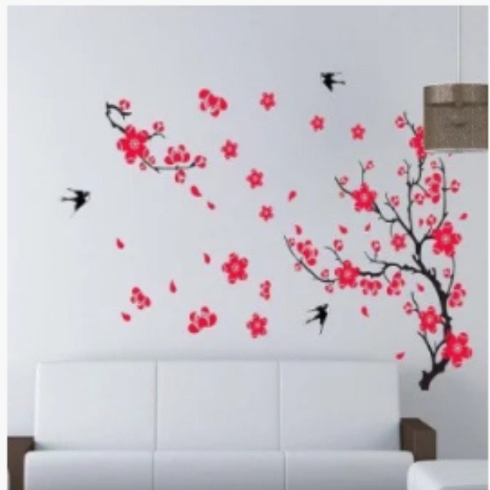 Наклейка на стіну декоративна Сакура Київ - фото 2