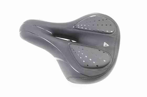 Сидіння ХВЗ 270x185мм з гелевими вставками, чорне Київ