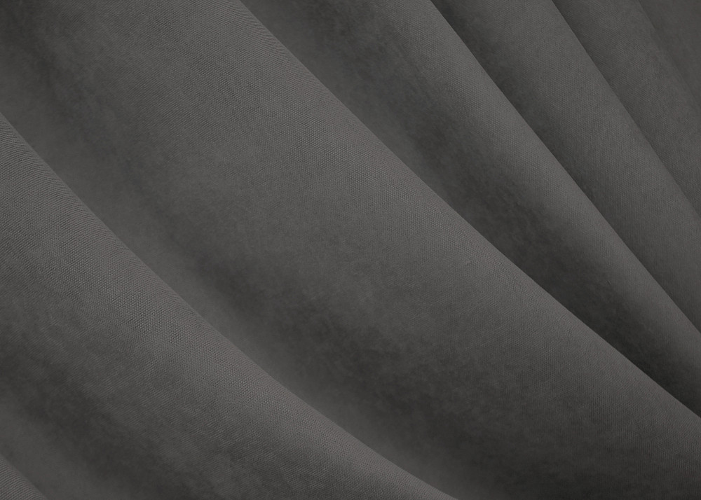 Комплект готових штор VR-Textil Мікровелюр Petek № 1484ш Сірий 140х280 см 2 шт (39-938) Київ - фото 6