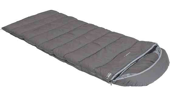 Спальный мешок High Peak Dundee 4/+4°C Серый/Светло-серый Левый (21238) Киев